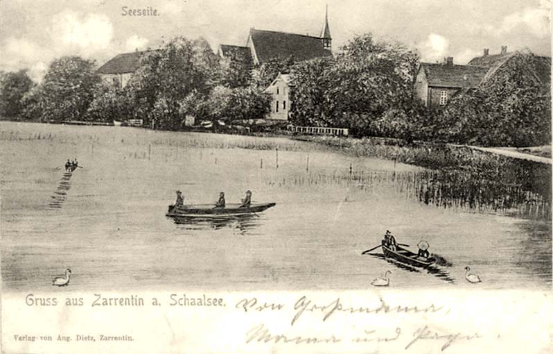 Zarrentin am Schaalsee. Seeseite