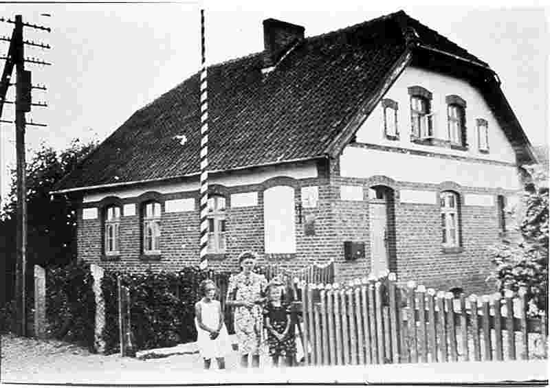 Zimmerbude. Postamt, 1933-1940
