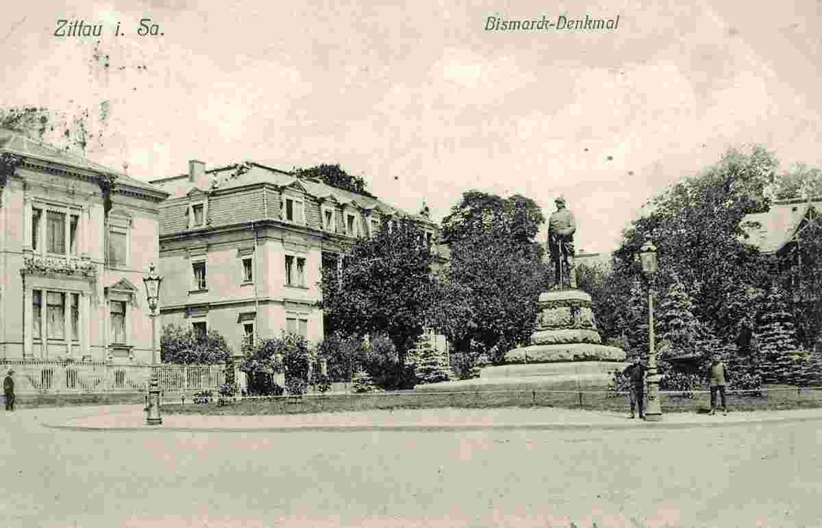 Zittau. Bismarckdenkmal, 1911