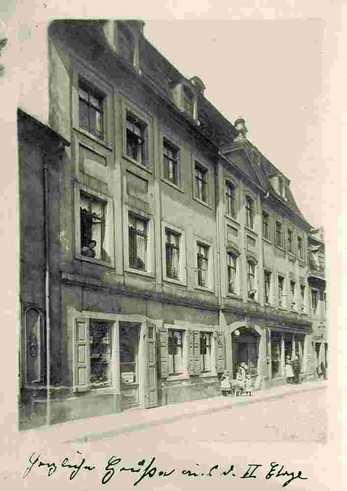 Zschopau. Panorama der Stadt, 1910