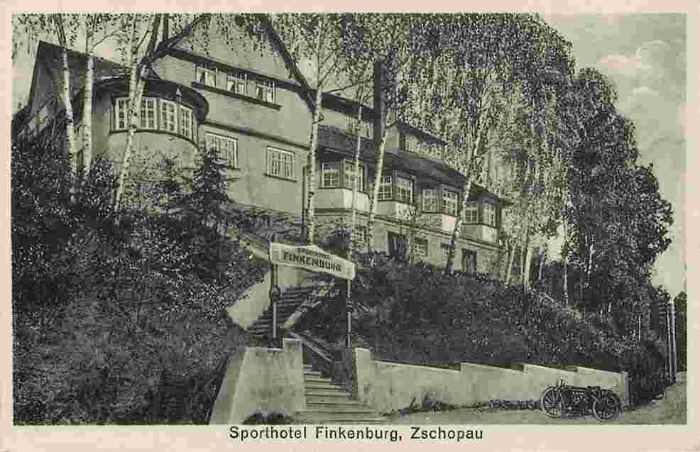 Zschopau. Sporthotel Finkenburg, 1935